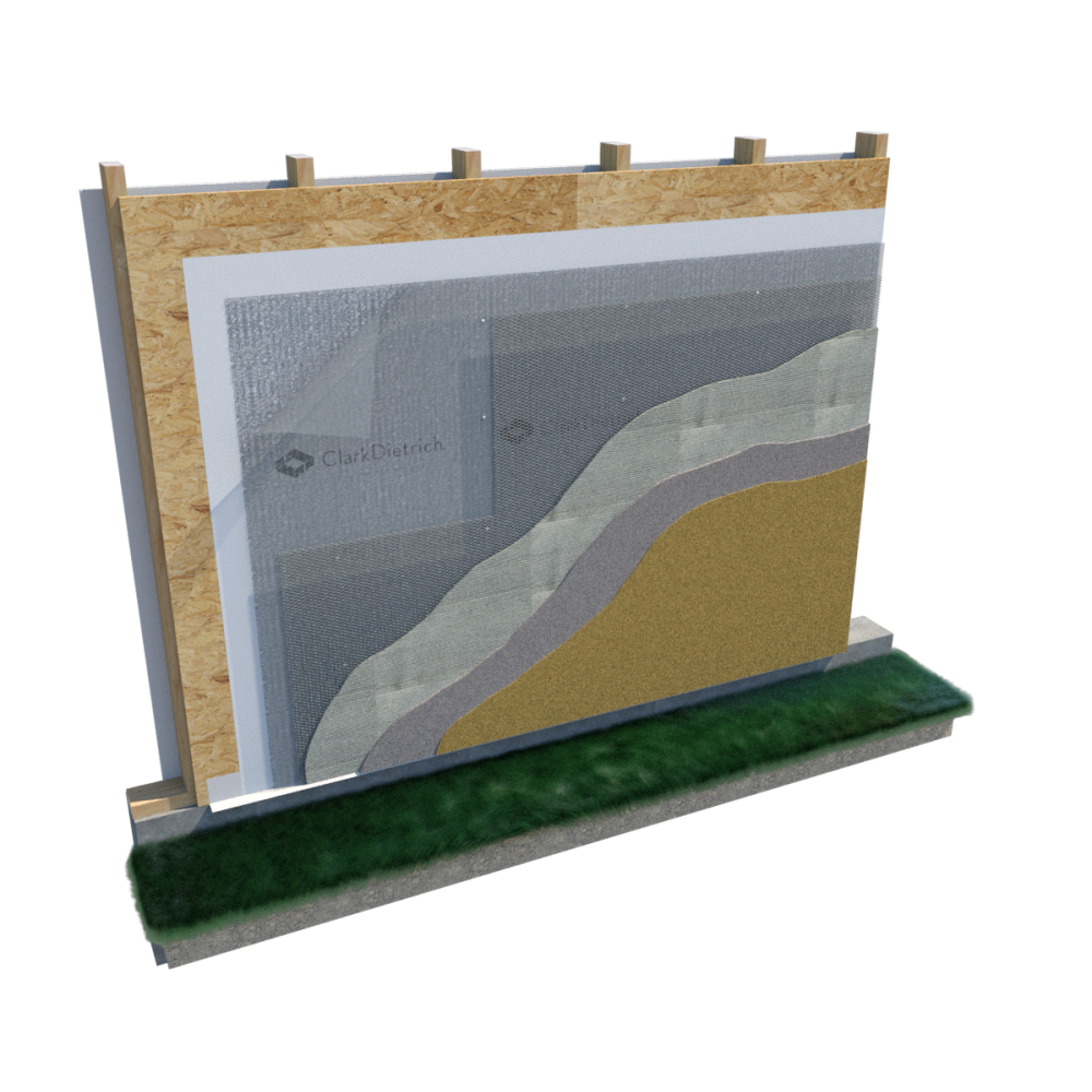 E-Screen with Stucco